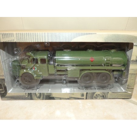 CAMION D'AUTREFOIS N°063 BERLIET GLM 10 1957 CITERNE MILITAIRE ALTAYA 1:43