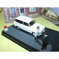 SIMCA ARONDE CHATELAINE Le voyageur de Commerce  ALTAYA N7 Route Bleu 1:43