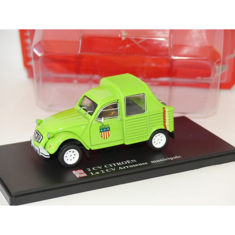 CITROEN 2CV NÂ°046 ARROSEUSE MUNICIPALE AUTO PLUS 1:43