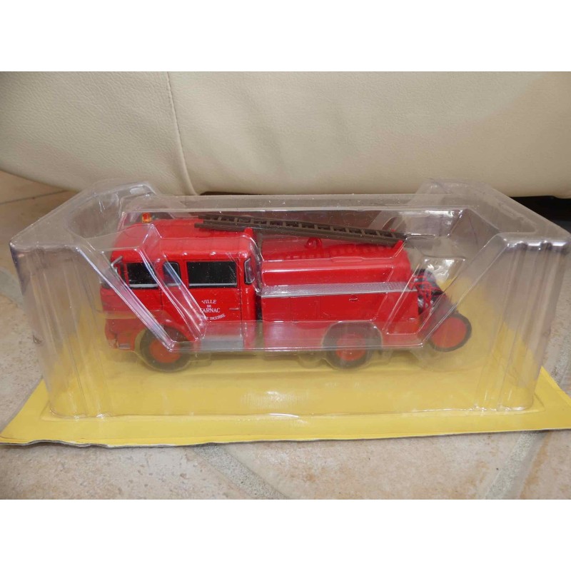 CAMION POMPIERS N°013 FPT BERLIET GAK17 1961 CARNAC IXO PRESSE 1:43