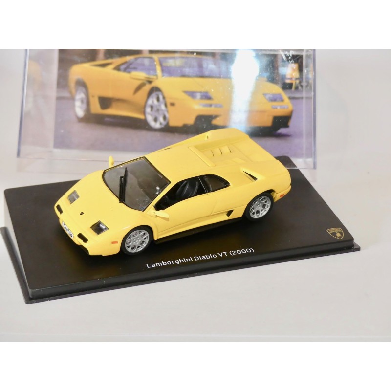 LAMBORGHINI DIABLO VT 2000 Jaune IXO PRESSE 1:43