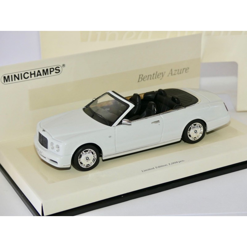 BENTLEY AZURE 2007 Blanc MINICHAMPS 1:43