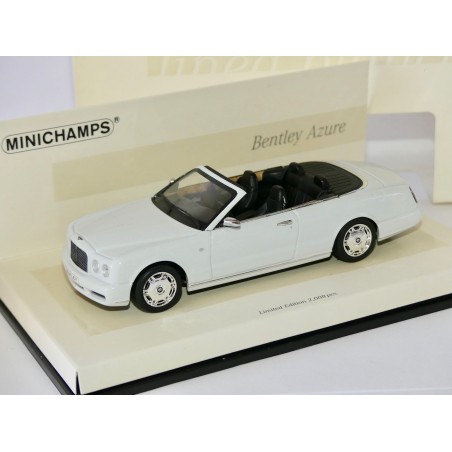 BENTLEY AZURE 2007 Blanc MINICHAMPS 1:43