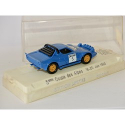 LANCIA STRATOS N°3 RALLYE COUPE DES ALPES 1992 SOLIDO 1:43 Réalisation Atalante