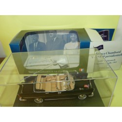 CADILLAC LIMOUSINE EISENHOWER 1959 PRESIDENTIELLE ATLAS 1:43 Chef d'Ã©tat 