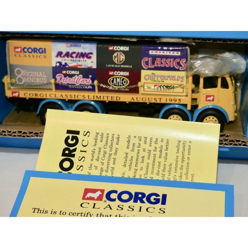 CAMION ERF AUGUST 1995 History of CORGI 09802