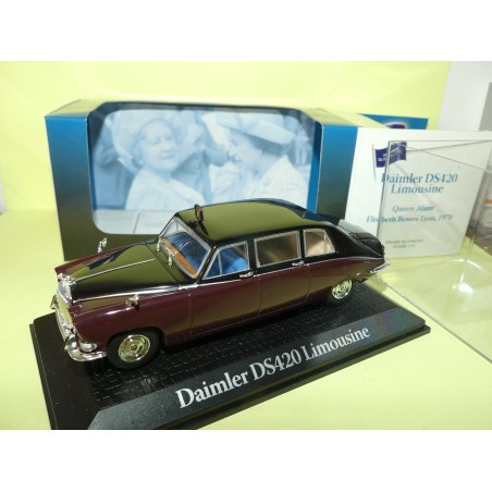 DAIMLER DS 420 LIMOUSINE QUEEN MUM 1970 PRESIDENTIELLE ATLAS 1:43 Chef d'Ã©tat 