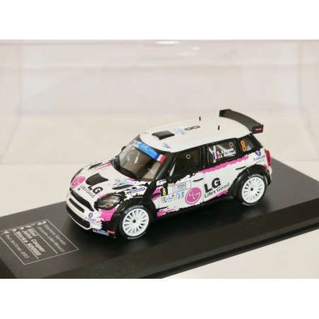 MINI JOHN COOPER RALLYE TOUR DE CORSE 2013 S. SARRAZIN DIECAST CLUB IXO 1:43