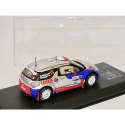 CITROEN DS3 RRC RALLYE D'ITALY 2013 R. KUBICA DIECAST CLUB IXO 1:43