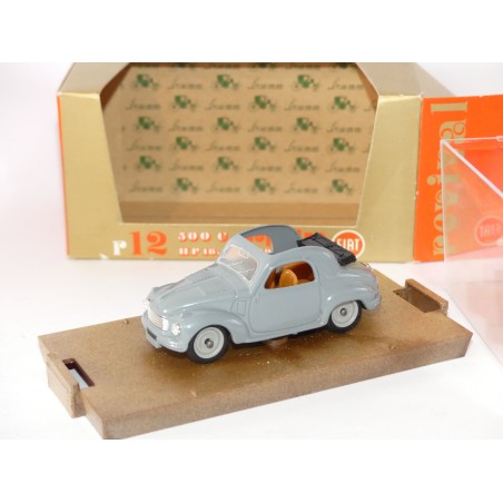 FIAT 500 C TOPOLINO 1949-1955 Bleu Clair BRUMM R12 1:43