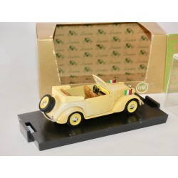 FIAT 1100 CABRIOLET 1937-1939 OFFICIEL BRUMM R85 1:43