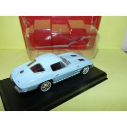 CHEVROLET STINGRAY 1963 Bleu AUTO PLUS 1:43
