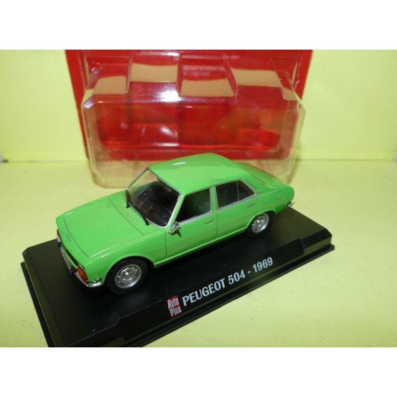 PEUGEOT 504 1969 Vert AUTO PLUS 1:43