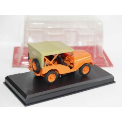 DELAHAYE VLR 1953 Orange AUTO PLUS 1:43