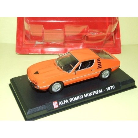 ALFA ROMEO MONTREAL 1970 Orange AUTO PLUS 1:43