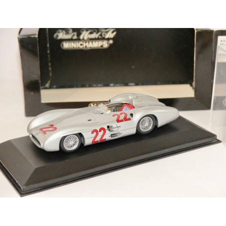 MERCEDES W196 NÂ°22 GP DE FRANCE 1954 H. LANG MINICHAMPS 1:43