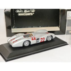 MERCEDES W196 NÂ°22 GP DE FRANCE 1954 H. LANG MINICHAMPS 1:43
