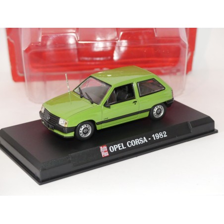 OPEL CORSA 1982 Vert AUTO PLUS 1:43