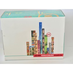 TRAMWAYS HONG KONG SUR SOCLE BOIS HK