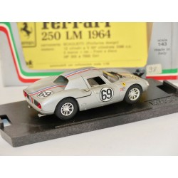 FERRARI 250 LM N°69 BRIDGE HAMPTON 1965 BOX BEST 8445 1:43 imperfection
