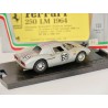 FERRARI 250 LM N°69 BRIDGE HAMPTON 1965 BOX BEST 8445 1:43 imperfection