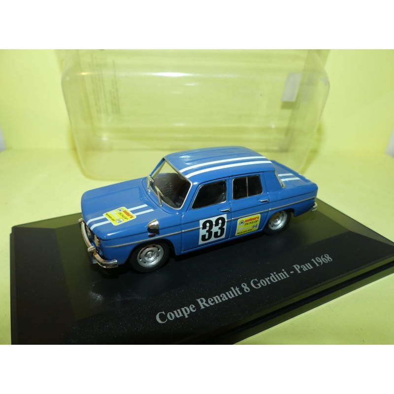 RENAULT 8 GORDINI N°33 PAU 1968 ELIGOR PRESSE 1:43