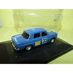 RENAULT 8 GORDINI N°33 PAU 1968 ELIGOR PRESSE 1:43