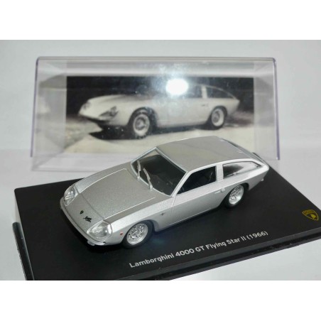 LAMBORGHINI 4000 GT FLYING STAR III 1966 Gris IXO PRESSE 1:43