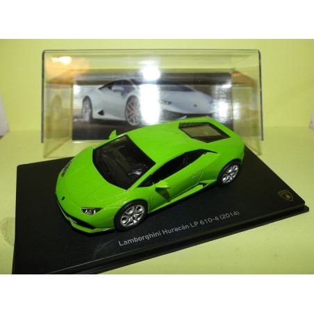 LAMBORGHINI HURICAN LP 610-4 2014 Vert IXO PRESSE 1:43