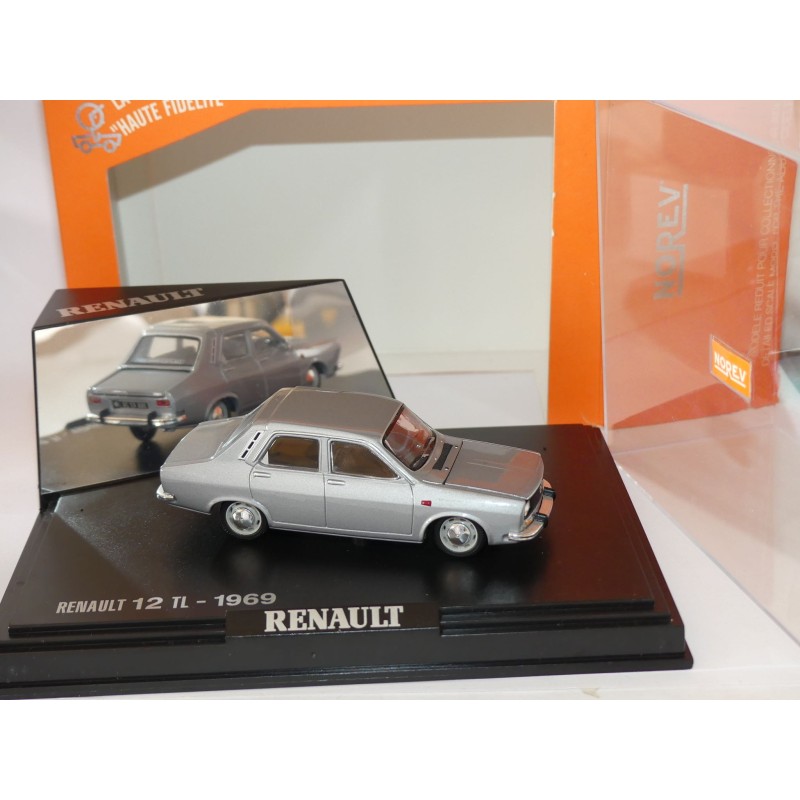 RENAULT 12 TL 1969 Gris NOREV 1:43