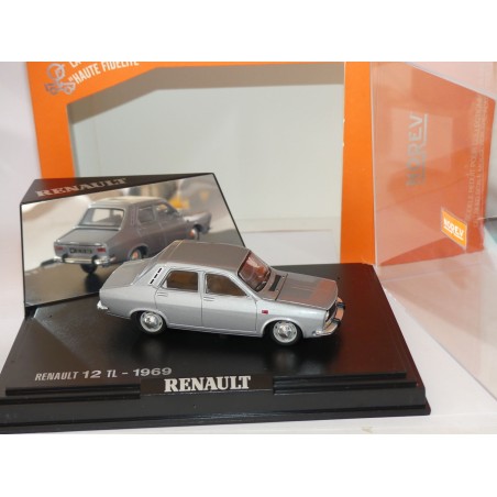 RENAULT 12 TL 1969 Gris NOREV 1:43
