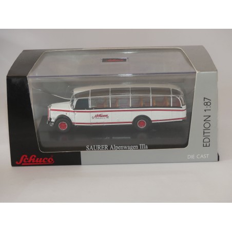 AUTOCAR CAR SAURER ALPENWAGEN ILLA SCHUCO HO 1:87
