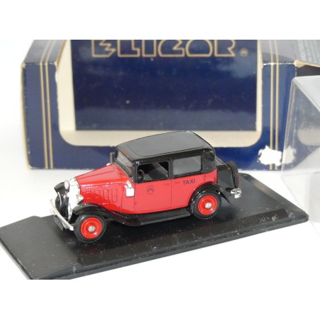 CITROEN ROSALIE BERLINE 1933 TAXI Rouge et Noir ELIGOR 1005 1:43