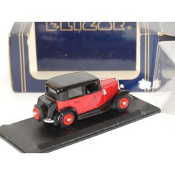 CITROEN ROSALIE BERLINE 1933 TAXI Rouge et Noir ELIGOR 1005 1:43