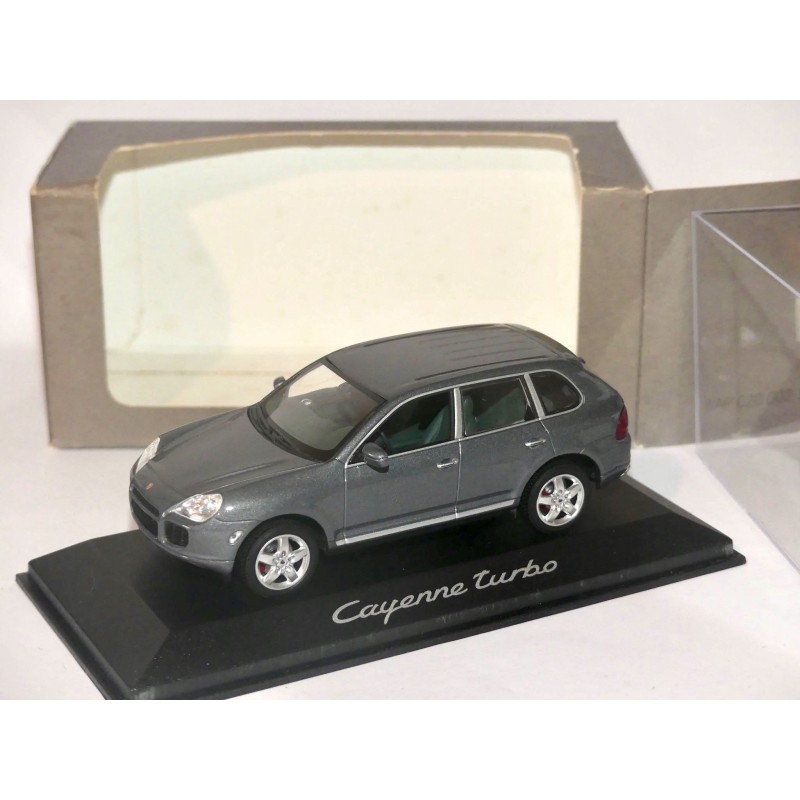 PORSCHE CAYENNE I TURBO Gris MINICHAMPS 1:43