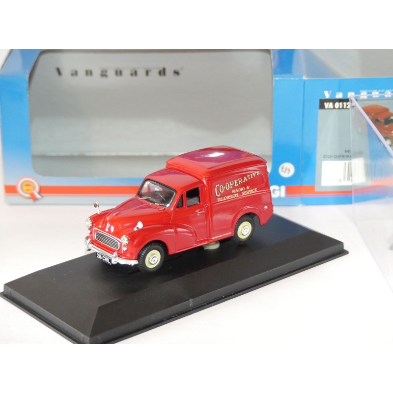 MORRIS 1000 VAN COOPERATIVE RADIO et TELEVISION VANGUARDS VA01122 1:43