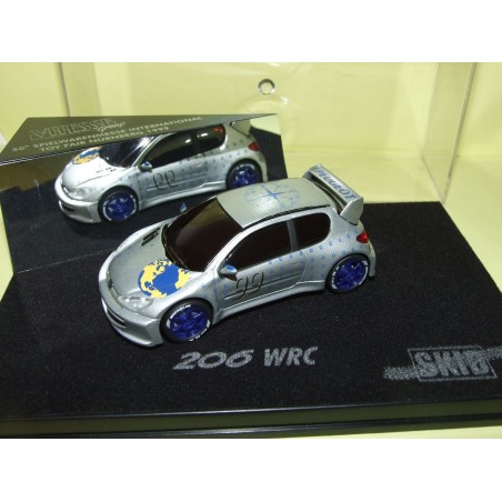 PEUGEOT 206 WRC PRESENTATION CAR 1998 Gris VITESSE 1:43