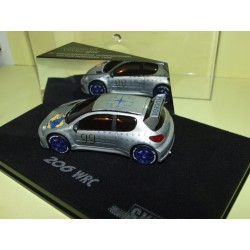 PEUGEOT 206 WRC PRESENTATION CAR 1998 Gris VITESSE SKM99001 1:43