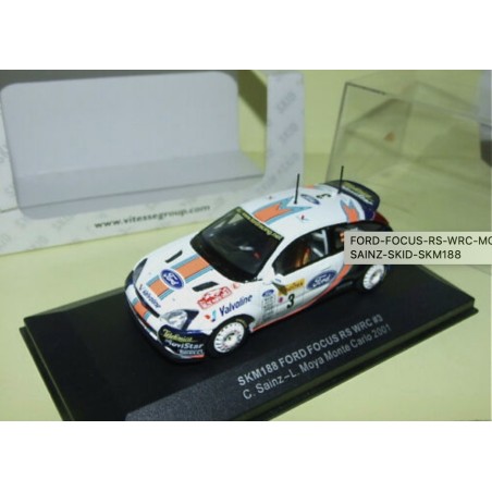FORD FOCUS RS WRC MONTE CARLO 1988 SAINZ VITESSE SKM188 1:43