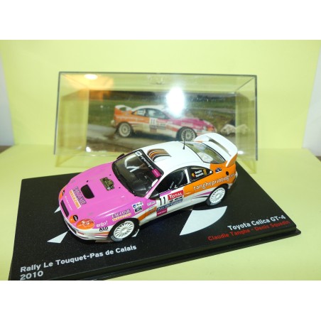 TOYOTA CELICA GT-4 RALLYE DU TOUQUET 2010 C. TANGHE ALTAYA 1:43 2Ã¨me 