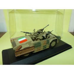 VEHICULE MILITAIRE NÂ°37 CAMIONNETTE DESERTICA 1943 TUNISIE EAGLEMOSS 1:43