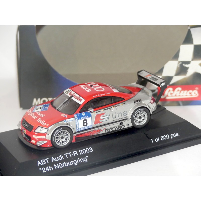 AUDI TT-R NÂ°8 DTM 24 HEURES DE NURBURGRING 2003 SCHUCO 1:43 dÃ©faut