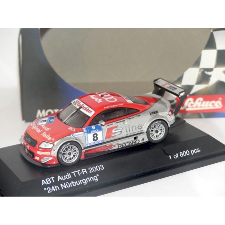 AUDI TT-R N°8 DTM 24 HEURES DE NURBURGRING 2003 SCHUCO 1:43 imperfection