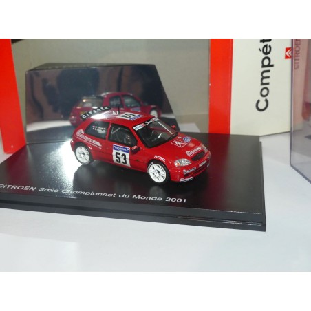CITROEN SAXO RALLYE DE FRANCE CORSE 2001 S. LOEB NOREV 1:43