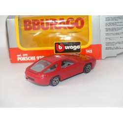 PORSCHE 928 Rouge BURAGO 4191 1:43