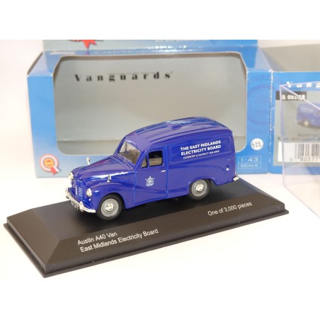 AUSTIN A40 VAN ELECTRICITY VANGUARDS VA00318 1:43