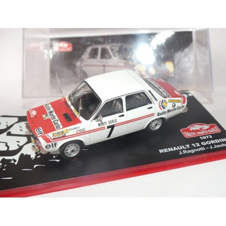 RENAULT 12 GORDINI RALLYE MONTE CARLO 1973 J. RAGNOTTI ALTAYA 1:43