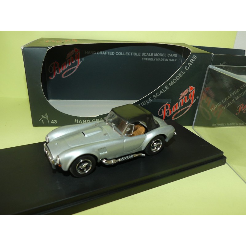 AC COBRA STREET 1964 Gris Métallique BANG 7311 1:43