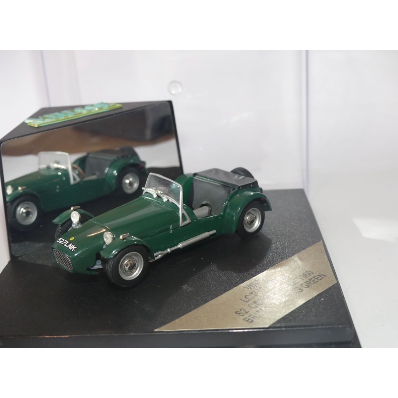 LOTUS SEVEN S2 CONVERTIBLE 1960 Vert VITESSE V077A 1:43