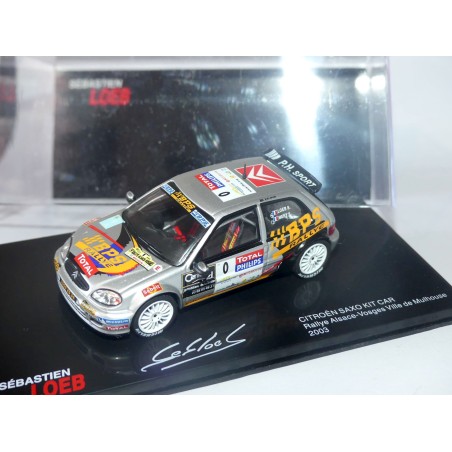 CITROEN SAXO RALLYE ALSACE-VOSGES 2003 S. LOEB ALTAYA 1:43